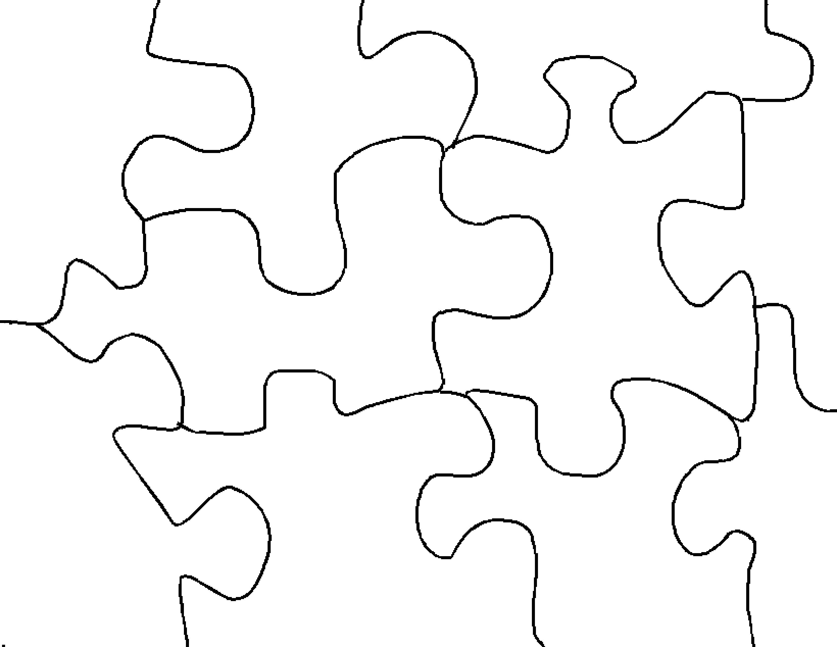 Printable Jigsaw Puzzle Maker - Printable Blank World