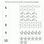 Math Worksheets Kindergarten   Free Printable Preschool Math Worksheets