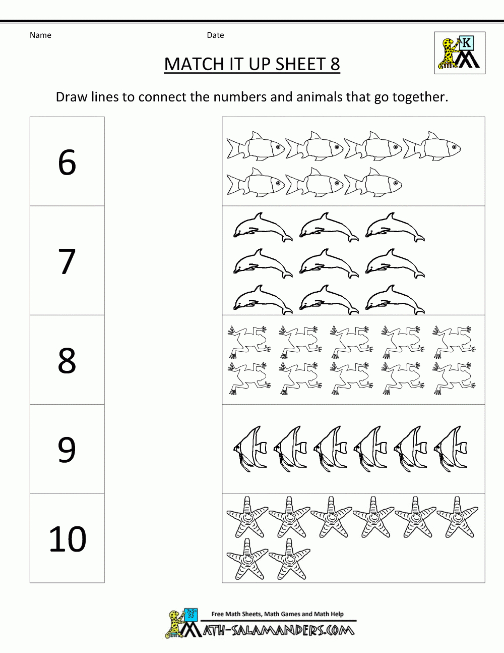 Math Worksheets Kindergarten - Free Printable Preschool Math Worksheets