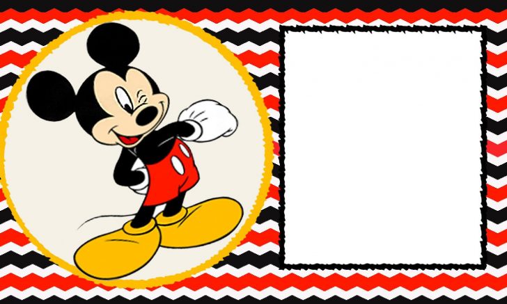 Free Printable Mickey Mouse 1St Birthday Invitations
