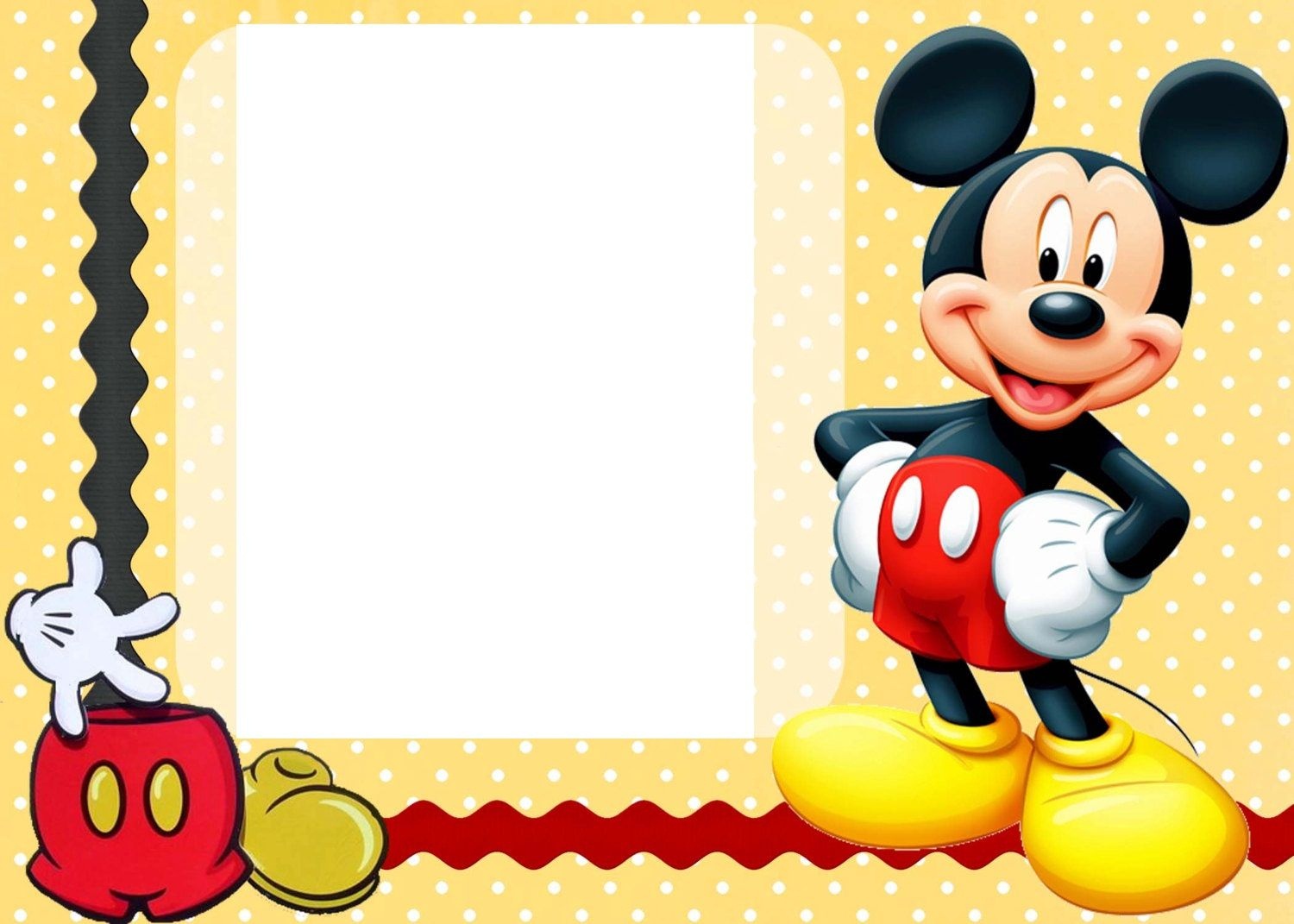 Mickey Mouse Invitation Cards - Kaza.psstech.co - Free Printable Mickey Mouse Invitations