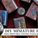 Miniature Books   A Love Affair | Thicketworks   Free Printable Miniature Book Covers