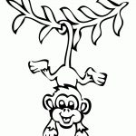Monkey Coloring Pages   Free Large Images | Too Cool For School   Free Printable Monkey Coloring Sheets