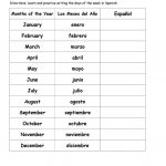 Months Of The Year In Spanish Worksheet   Free Esl Printable   Free Printable Elementary Spanish Worksheets