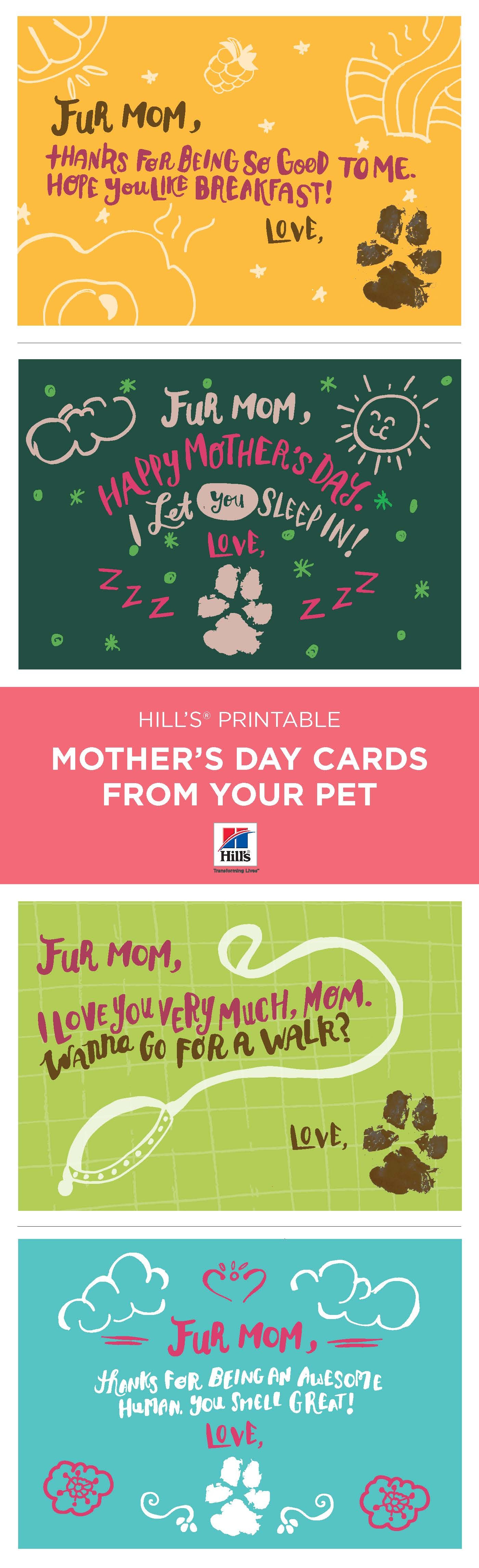 Mother&amp;#039;s Day | Things We Love | Dog Mom, Mothers Day Cards, Dogs - Free Printable Mothers Day Cards From The Dog