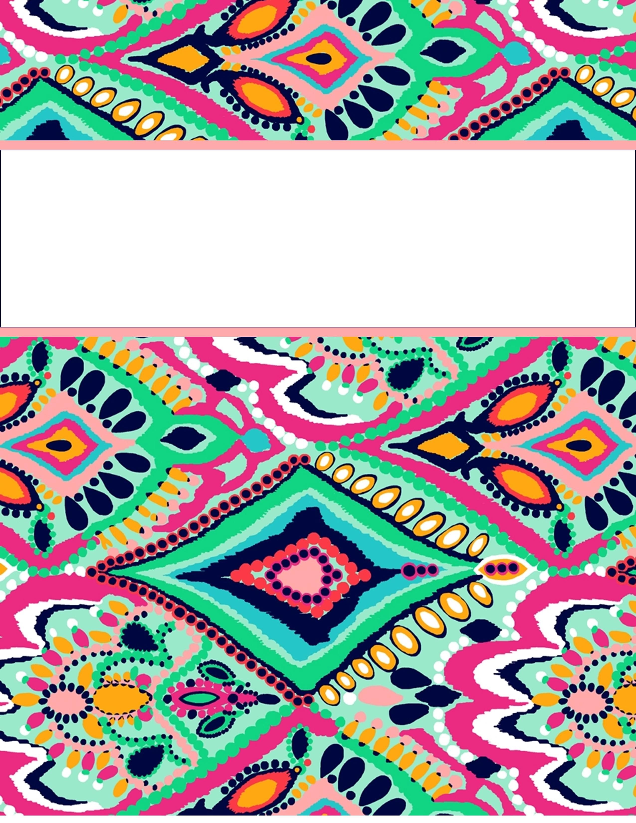 Aesthetic Cute Printable Binder Covers