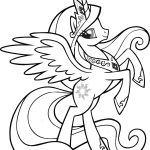 My Little Pony Princess Coloring Pages: My Little Pony Friendship Is   Free Printable My Little Pony Coloring Pages