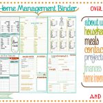 New Bee Homeschooler   Home Management Binder   Free Printable Household Binder