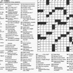 New York Times Sunday Crossword Printable – Rtrs.online   Free Printable Ny Times Crossword Puzzles