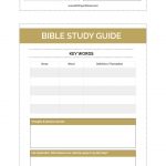 Newly Revised Printable Bible Study Guide | The Bible | Bible Study   Free Printable Bible Study Guides