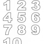 Numbers 1 10 Preschool Printables List | School Stuff | Numbers   Free Printable Bubble Numbers