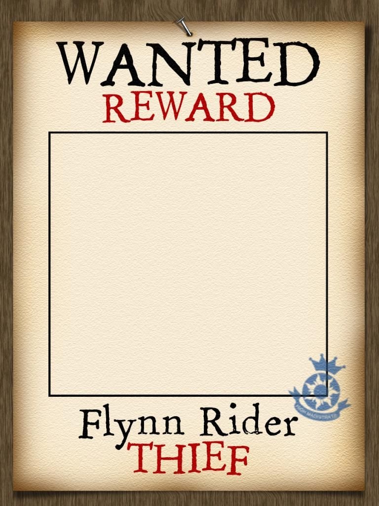 Free Printable Flynn Rider Wanted Poster Free Printable