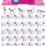 Pinanjil Jeter On Workout/weight Loss | 30 Day Butt Challenge   Free Printable Workout Routines