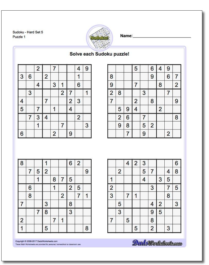Pindadsworksheets On Math Worksheets | Sudoku Puzzles, Math - Free Printable Super Challenger Sudoku
