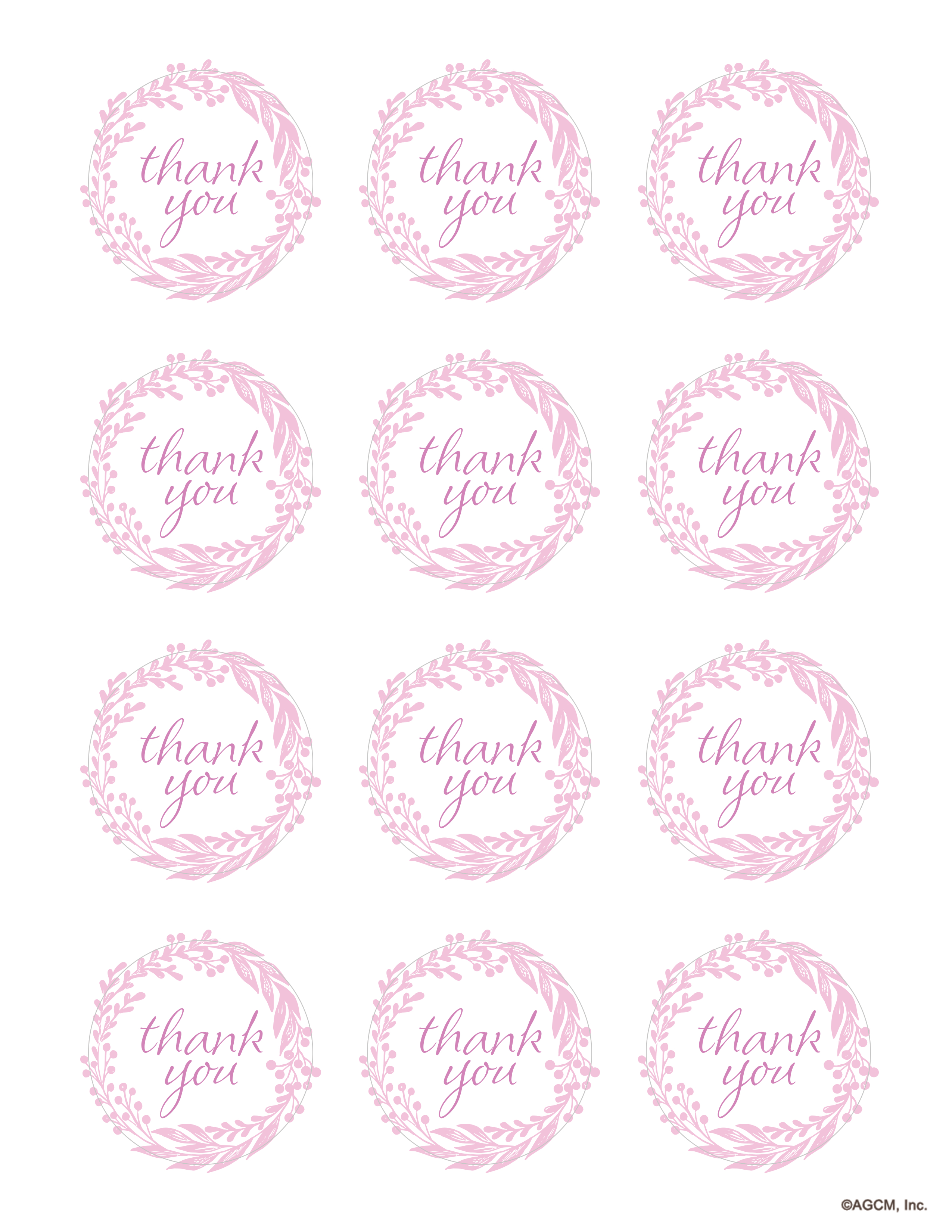 Pink And Gold Birthday Party Ideas | Gift Ideas And Gift Wrapping - Free Printable Thank You Tags For Birthday Favors