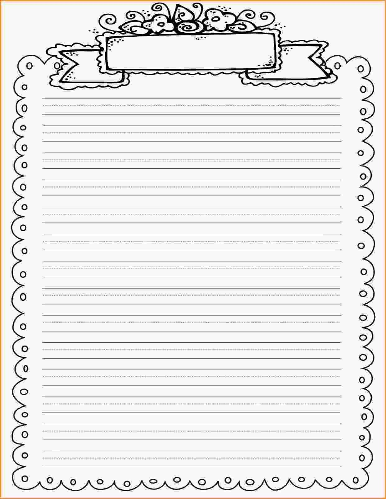 Pinmel Bratz On Art/teaching | Printable Lined Paper, Printable - Free Printable Writing Paper With Borders