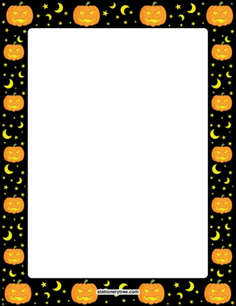 Pinmuse Printables On Stationery At Stationerytree Within Free - Free Printable Halloween Stationery Borders