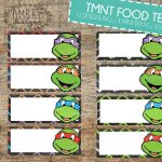Pinterest   Free Printable Tmnt Food Labels