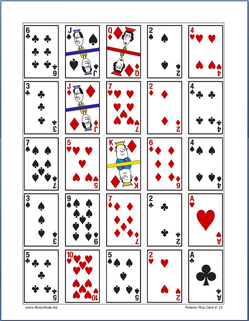 Png Of Pokeno Game &amp;amp; Free Of Pokeno Game Transparent Images - Free Printable Pokeno Game Cards