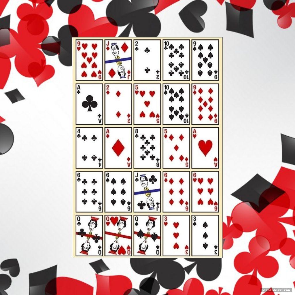 Poker Printables