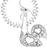 Portuguese Rooster Coloring Page | Free Printable Coloring Pages   Free Printable Pictures Of Roosters