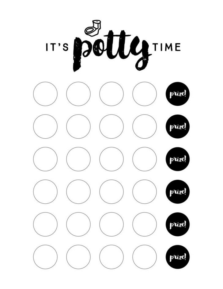 Free Printable Potty Charts