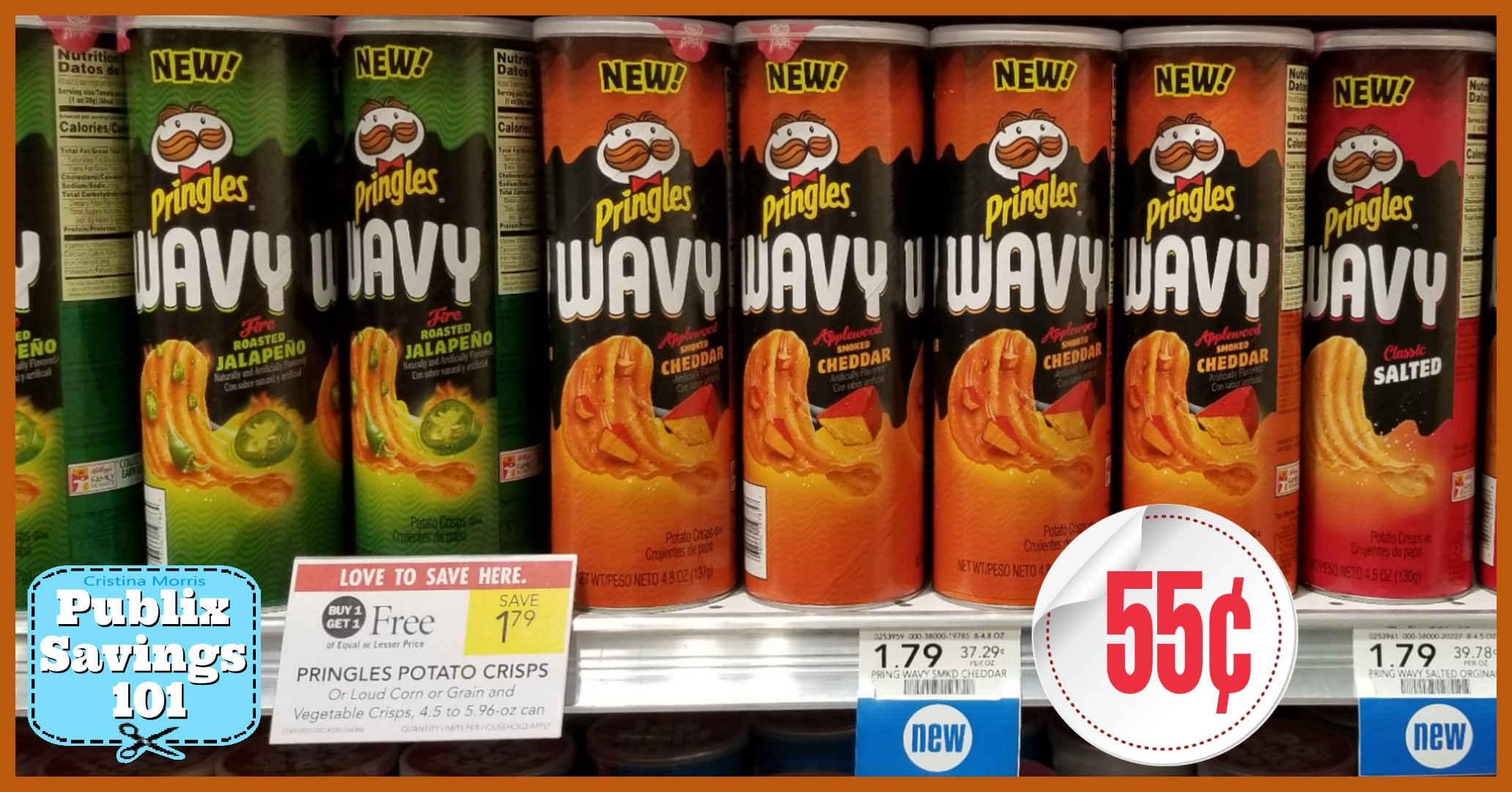 Pringles Wavy – Only 55¢ Each | Publix Savings 101 - Free Printable Pringles Coupons