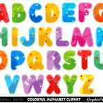 Printable Alphabet Letters Clipart   Free Clipart   Free Printable Clip Art Letters