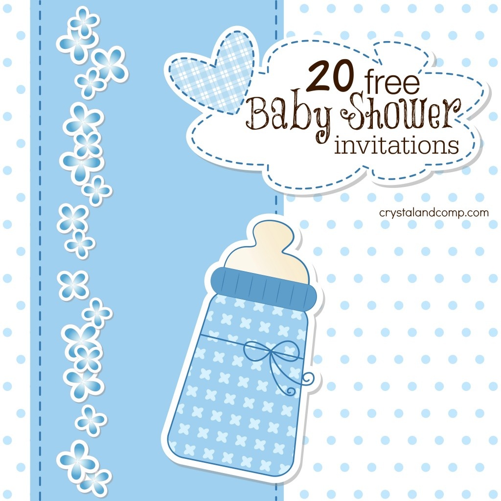 Printable Baby Shower Invitations - Free Stork Party Invitations Printable