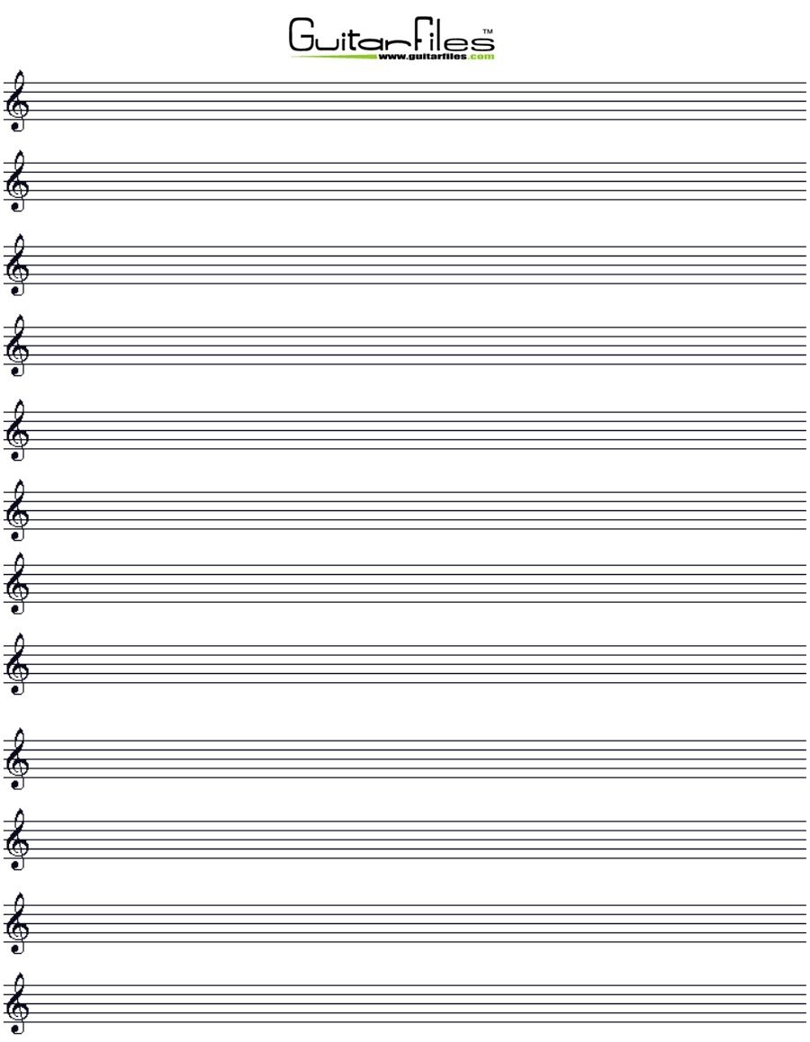 Print Off Your Own Piano Sheet Music To Fill In Sheet Music In Free 