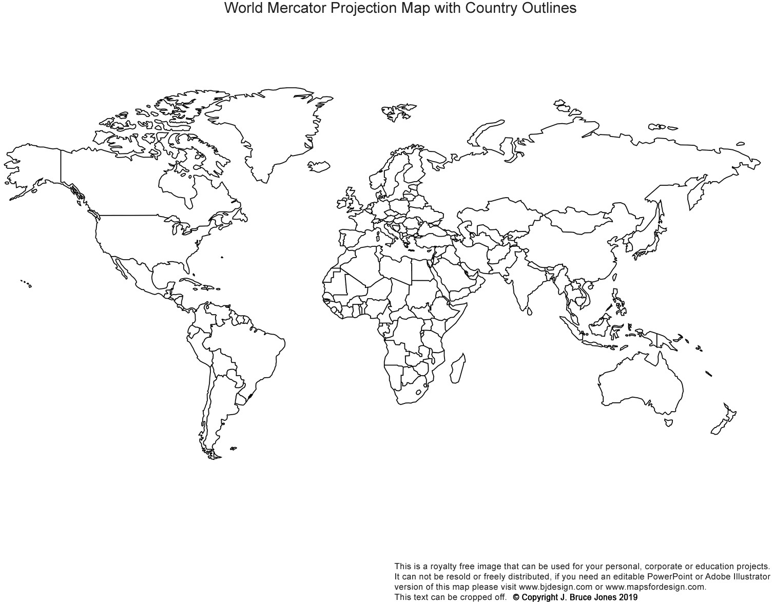 Printable, Blank World Outline Maps • Royalty Free • Globe, Earth - Free Printable World Map Pdf