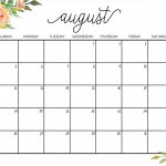 Printable Calendar For August 2018   Free Printable Calendar, Blank   Free Printable Clipart For August