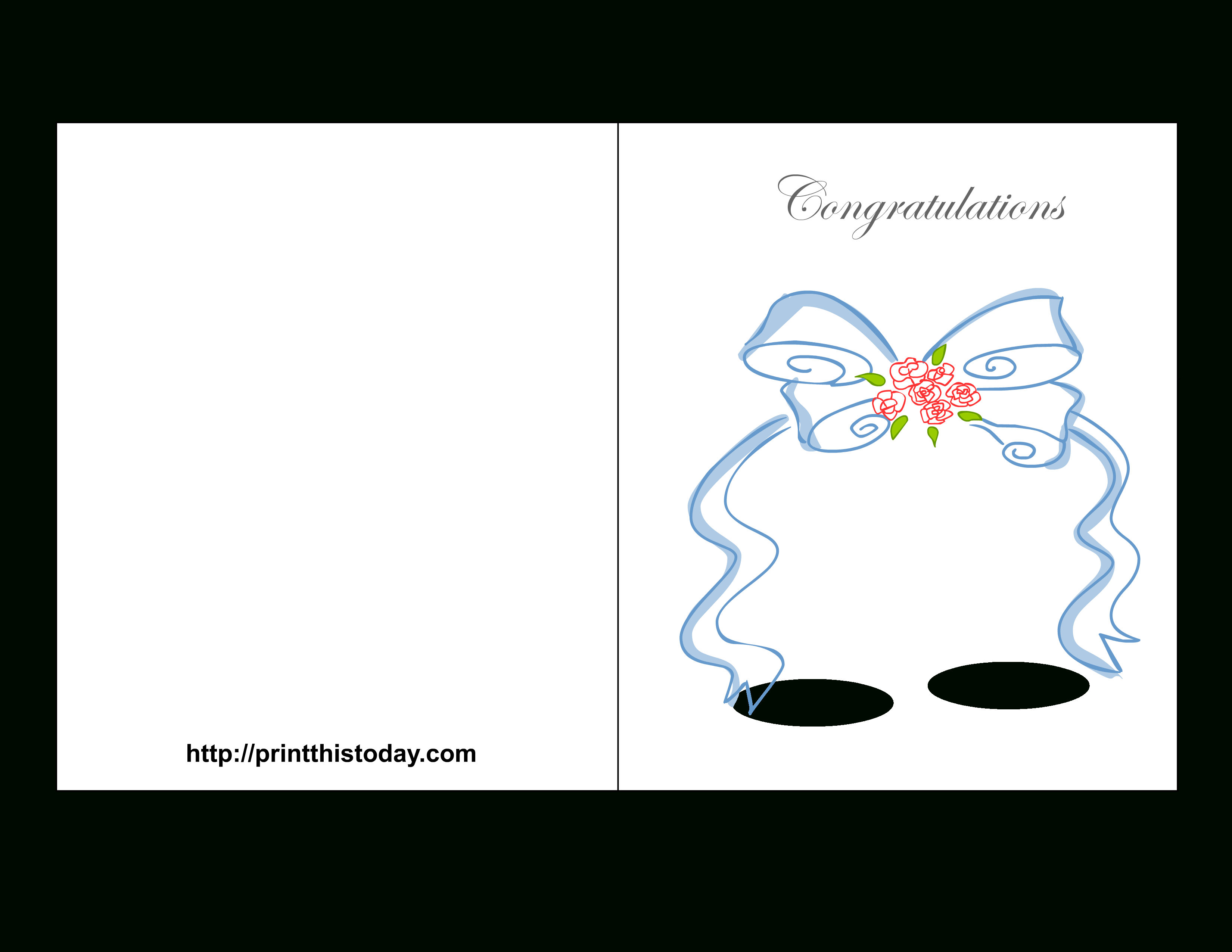 Printable Congratulations Card - Kaza.psstech.co - Congratulations On Your Baby Girl Free Printable Cards