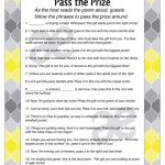 Printable Customizable Baby Shower Activity: Pass The Prize | Etsy   Pass The Prize Baby Shower Game Free Printable