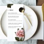 Printable Dinner Party Menu Template   Design. Create. Cultivate.   Free Printable Dinner Party Menu Template