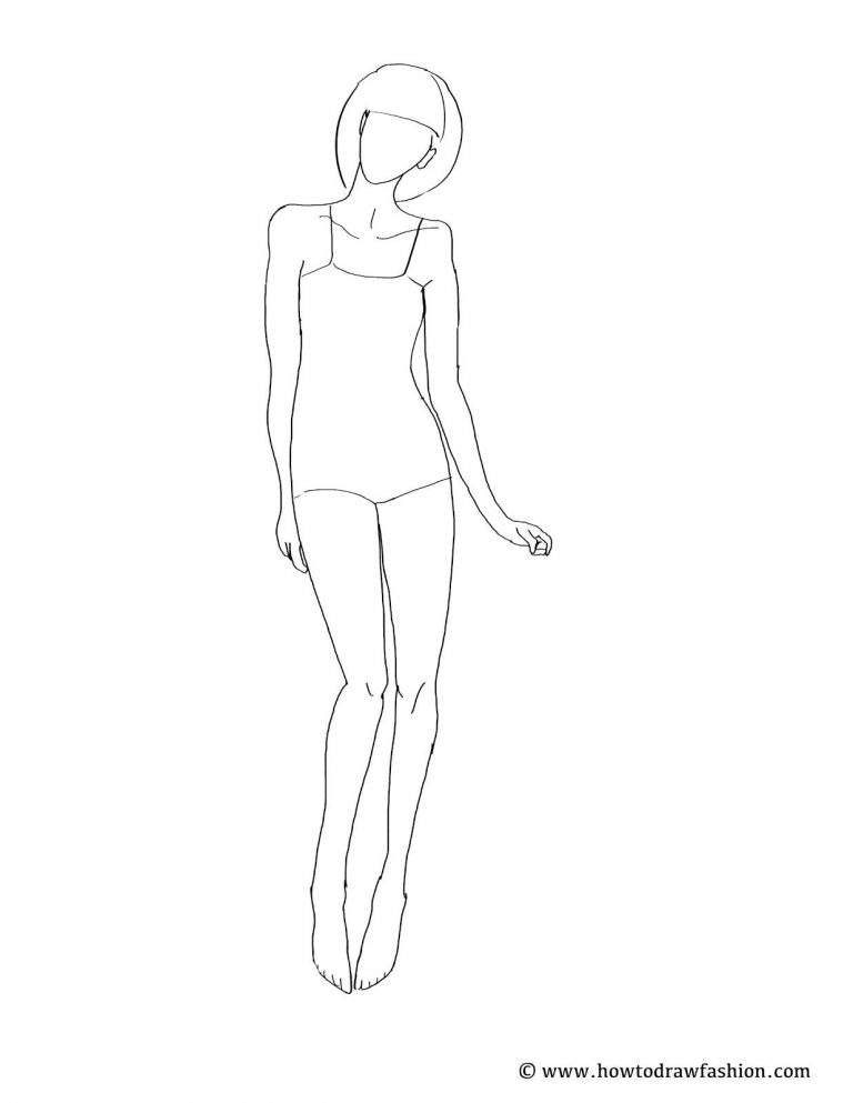 Printable Fashion Design Templates | Free Fashion Template Coy - Free ...