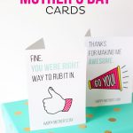 Printable Funny Mother's Day Cards | All Things Printable | Mothers   Free Printable Funny Mother's Day Cards