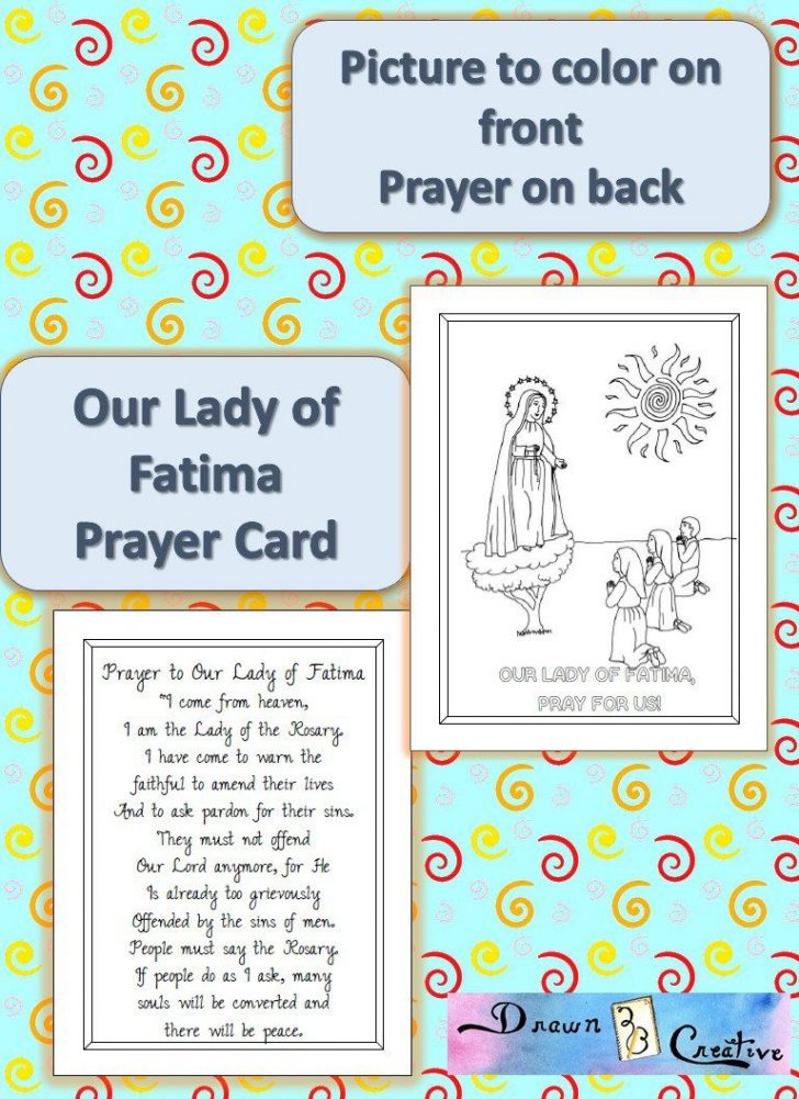 Free Printable Catholic Prayer Cards