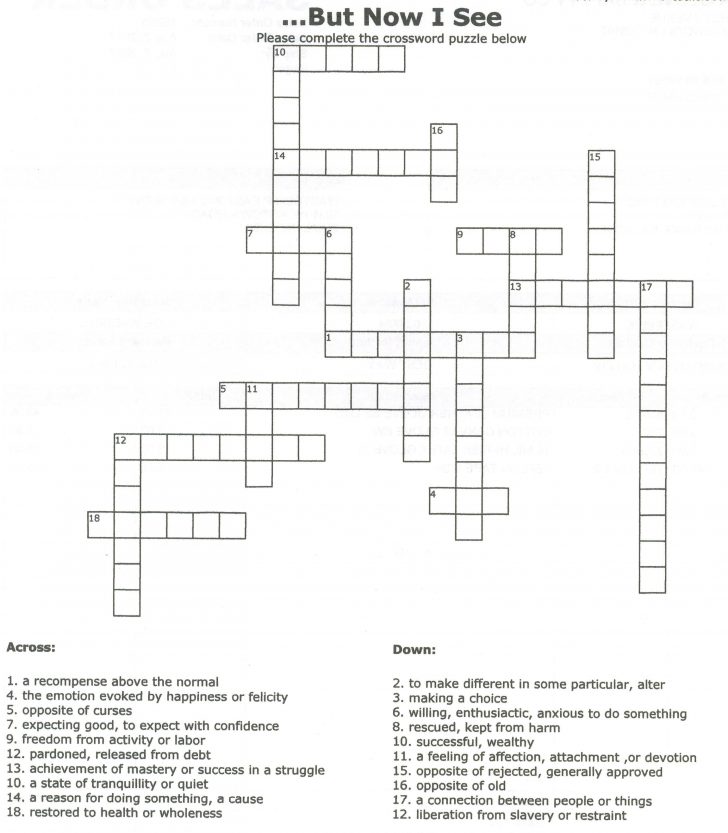 Free Printable Puzzles For Adults