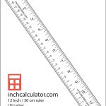 Printable Rulers   Free Downloadable 12" Rulers | Anthropology   Free Printable Cm Ruler