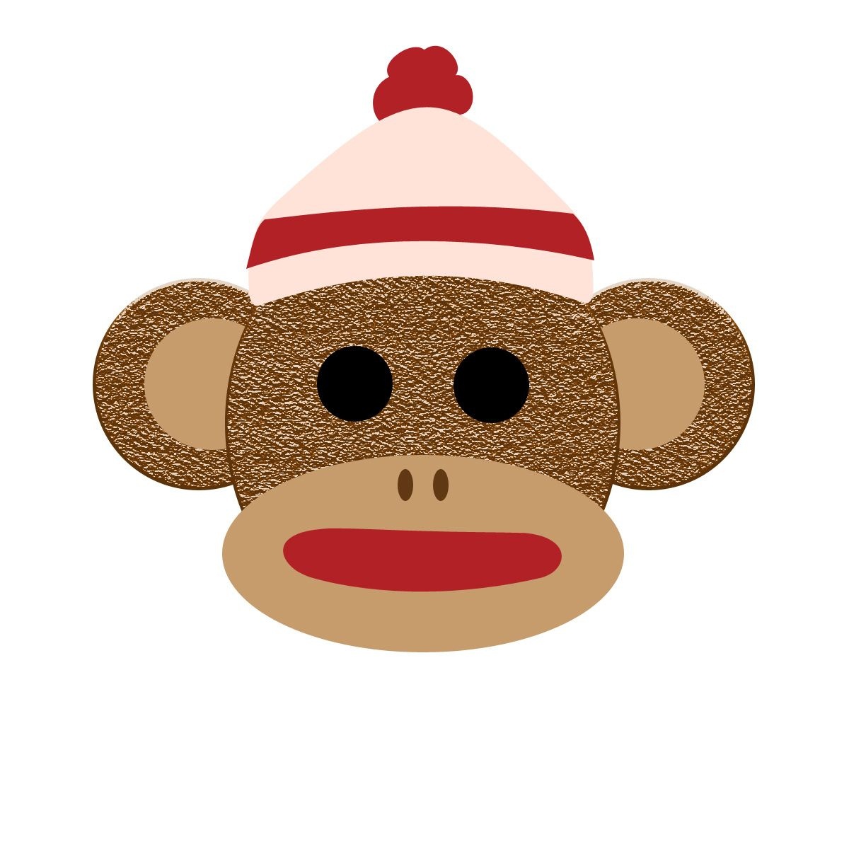 Printable Sock Monkey Clip Art For Free – 101 Clip Art | Monkey - Free Printable Sock Monkey Clip Art