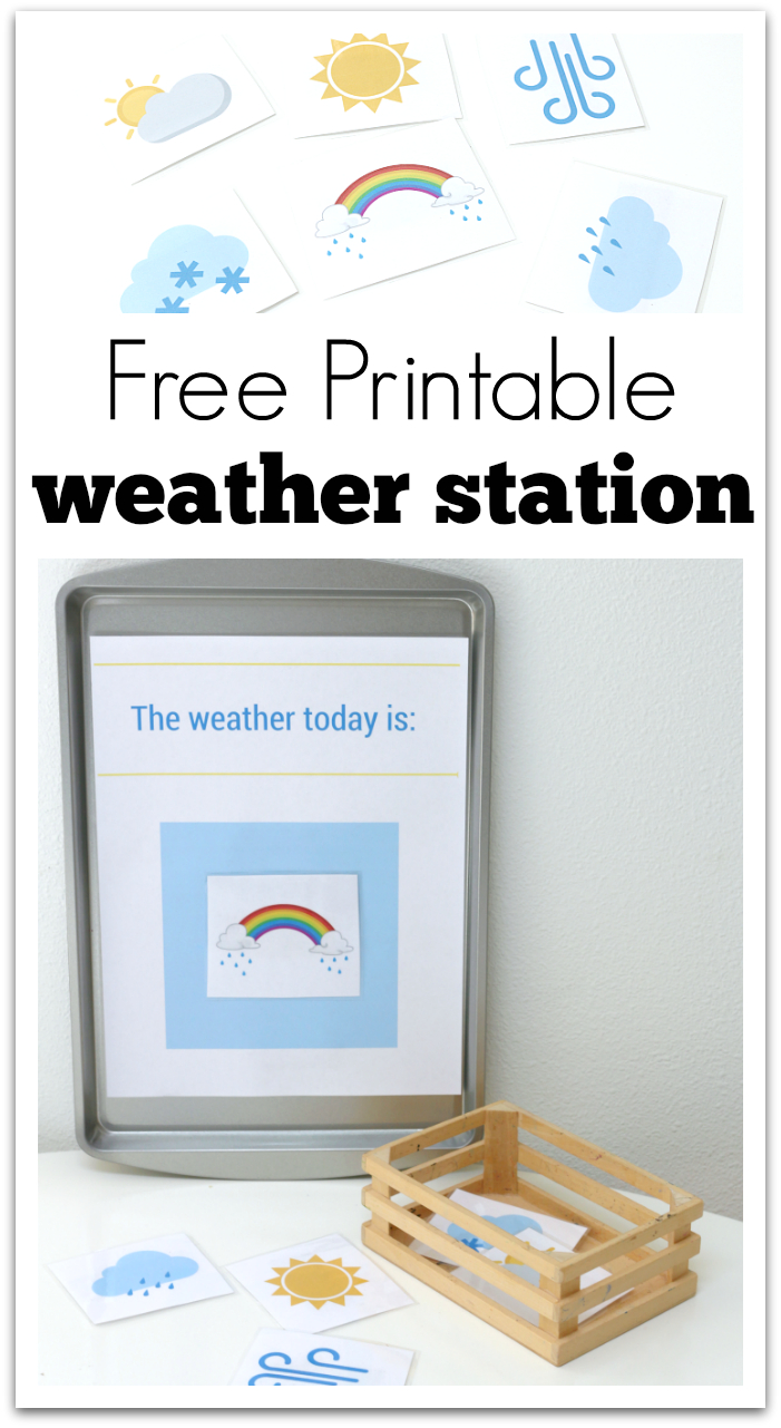 Free Printable Weather Chart For Preschool