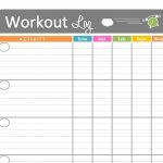 Printable Workout Calendar | Kiddo Shelter | Calendar Template   Free Printable Workout Log Template