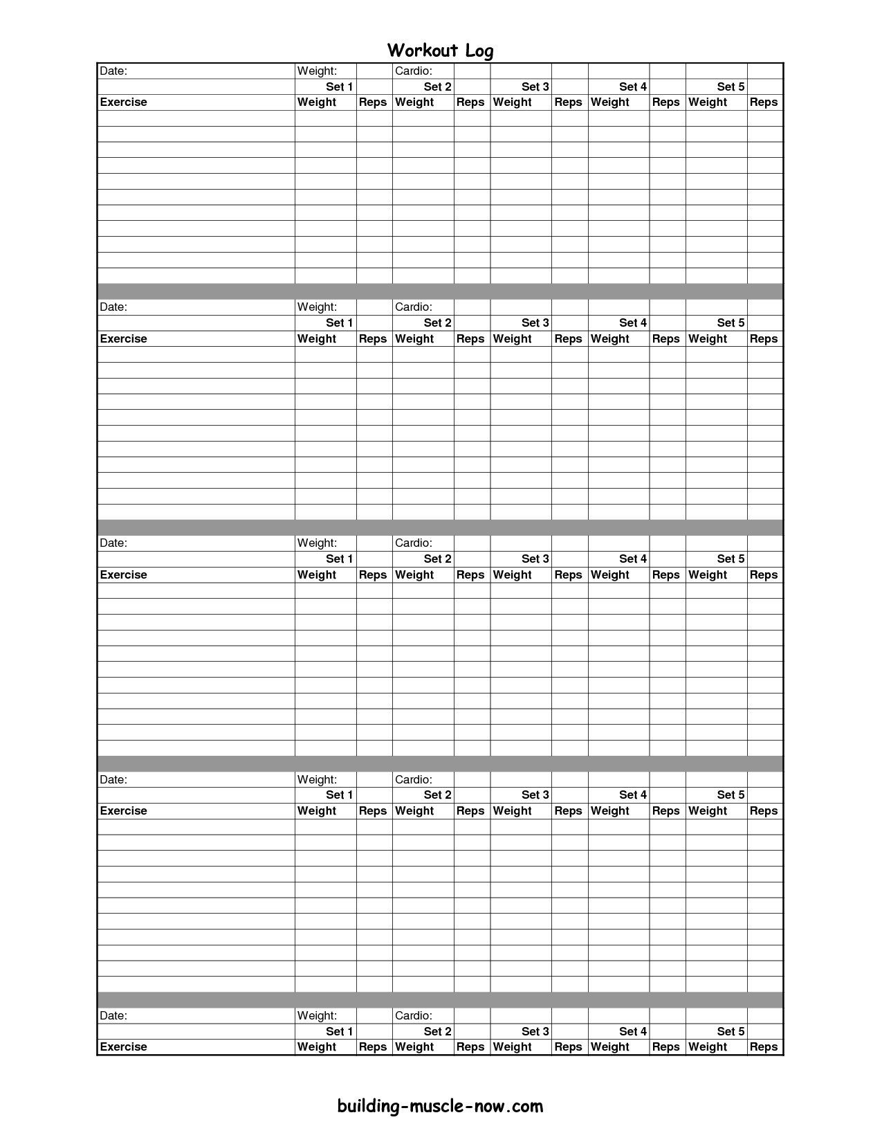 Printable Workout Routines At Home Archives - Mavensocial.co New - Free Printable Workout Routines