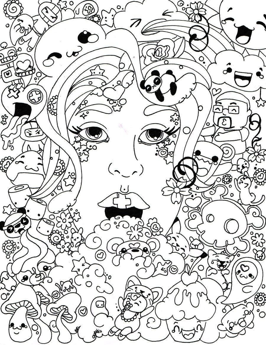 Trippy Coloring Pages | Trippy Coloring Pages Printable | Coloring