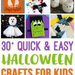 Quick & Easy Halloween Crafts For Kids   Happiness Is Homemade   Halloween Crafts For Kids Free Printable