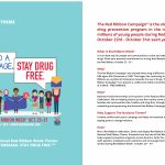 Red Ribbon Campaign: Downloads   Free Printable Drug Free Pledge Cards