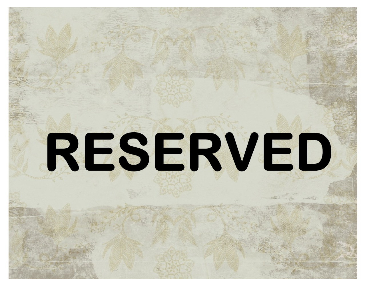 Reserved Sign Free Printable Reserved Table Signs Free Printable