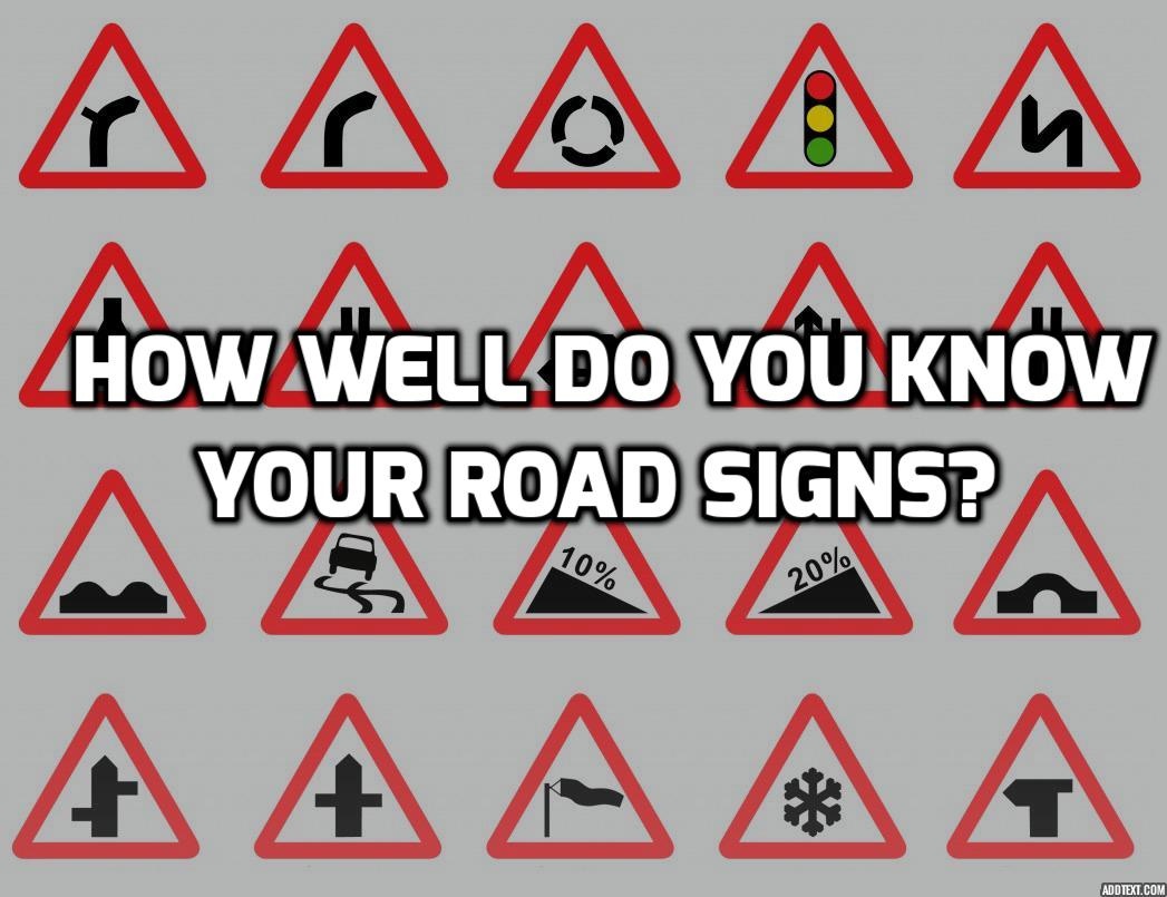 Road Signs Quiz: Test Your Knowledge Of Uk Road Signs - Free Printable Testing Signs