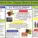 Science Fair Project Boards Examples | Science Fair Display Board   Free Printable Science Fair Project Board Labels